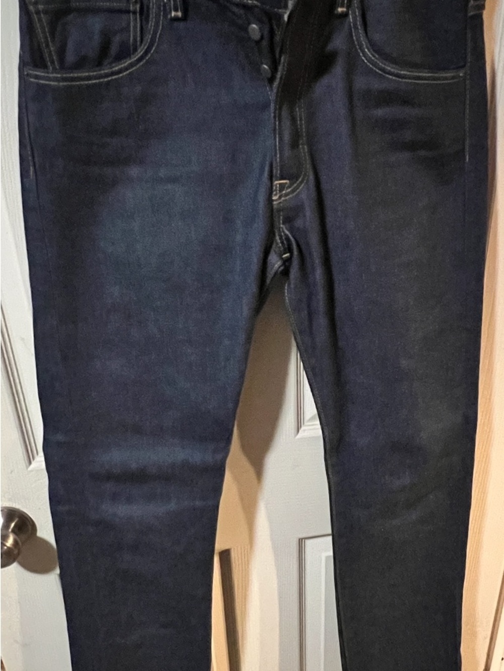 Men's Dark Blue Slim Fit Jeans